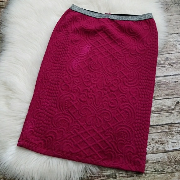 ❌SOLD❌⚡Anthropologie Pencil Skirt - Picture 2 of 4